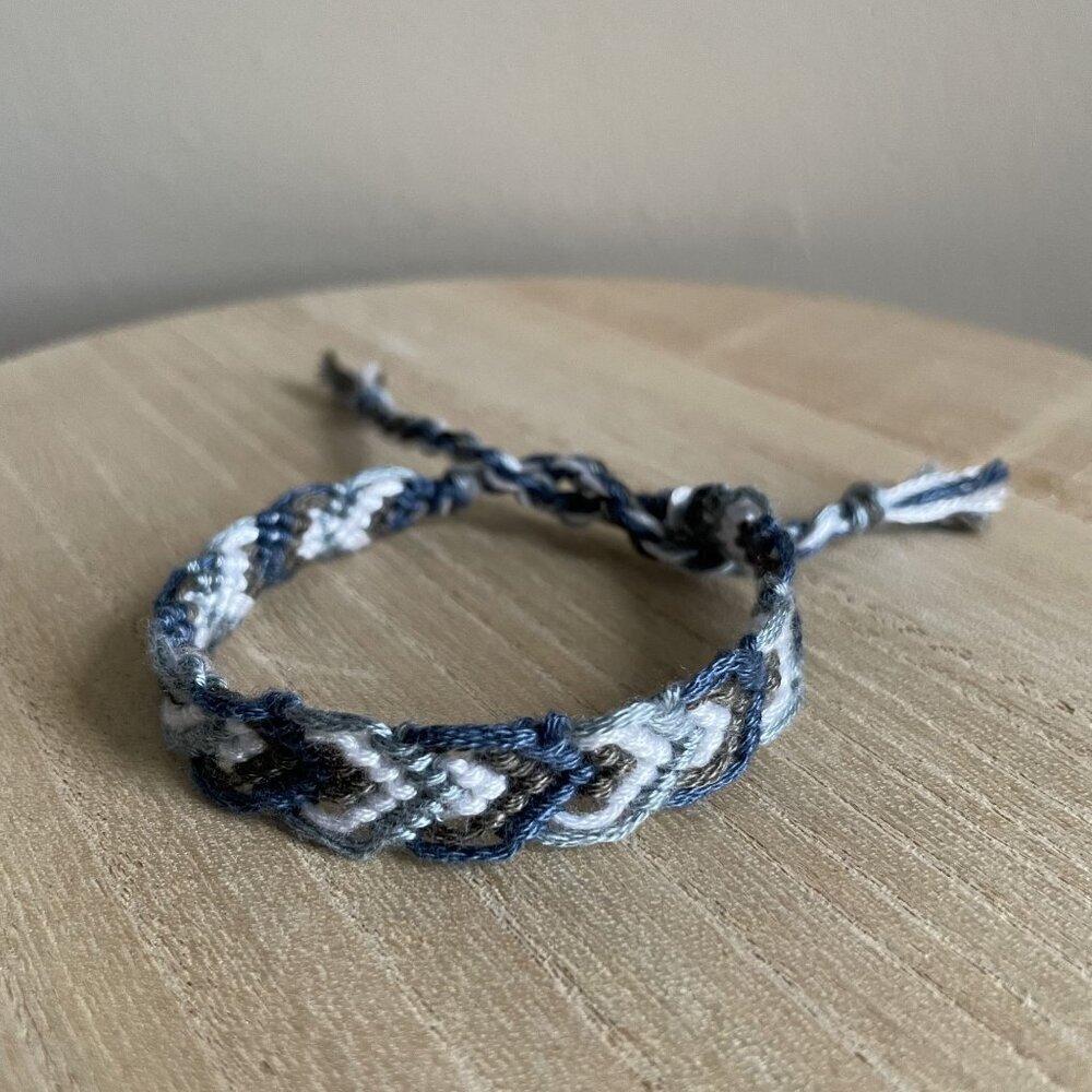 Senna Bracelet, anklet, trendy, comfortable, tie, embroidery thread, woven, gift